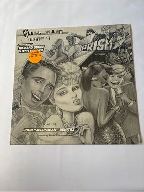 Vintage warp 9 Beat wave 80’s vinyl record electro Egyptian lover jellybean